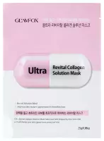 GlamFox - Ultra Revital Collagen Solution Mask - Rewitalizująca maska kolagenowa w płachcie - 25 g