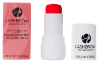 Lash Brow - Jelly Cheeks Tint - Koloryzujący róż w formie żelka - 5 g - Peachy Coral - Peachy Coral