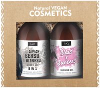 LaQ - Seks i Biznes & Magnolia - Zestaw prezentowy dla niej i dla niego - 2 x Żel pod prysznic 500 ml