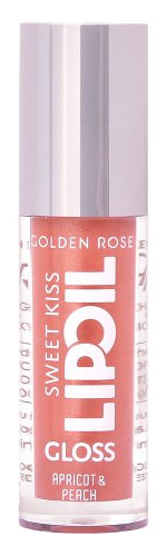 Golden Rose - Sweet Kiss Lip Oil Gloss - Olejek do ust z efektem błyszczyka - 4,7 ml - 02 Apricot & Peach 