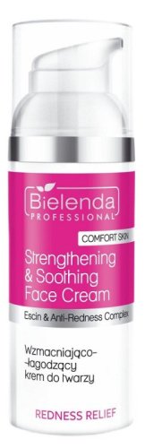 Bielenda Professional - Redness Relief - Strengthening & Soothing Face Cream - Wzmacniająco-łagodzący krem do twarzy - 50 ml