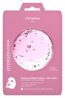 L'Biotica - PGA HYDRO FUSION + KOLAGEN - Nawilżająco-wygładzająca hydrożelowa maska do twarzy z kolagenem - 1 szt.