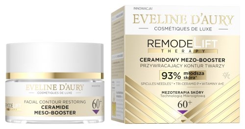 Eveline Cosmetics - Eveline D'Aury RemodeLift Therapy - Ceramide Meso-Booster 60+ Ceramidowy mezo-booster do twarzy - 50 ml