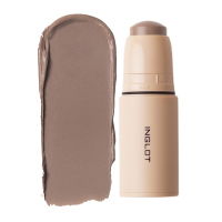 INGLOT - Cream Stick Bronzer - Bronzer cremoso per le guance in stick - 6,2 g - 113 BROWN CENERE - 113 ASH BROWN