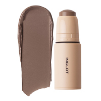 INGLOT - Cream Stick Bronzer - Bronzer cremoso per le guance in stick - 6,2 g - 114 BROWN IMPOLVERATO - 114 DUSTY BROWN