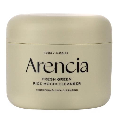 Arencia - Fresh Green - Rice Mochi Cleanser - Nawilżająco-oczyszczająca pasta do mycia twarzy - 120 g