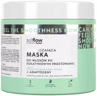 So!Flow - Smoothing Mask for Hair After Keratin Straightening - Wygładzająca maska do włosów po keratynowym prostowaniu - 400 ml 