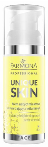 Farmona Professional - Unique Skin - Instantly Brightening Cream - Krem natychmiastowo rozświetlający z witaminą C na dzień - 50 ml 