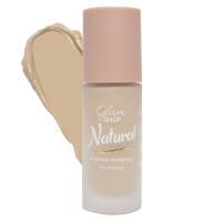 Glam SHOP - Natural Foundation - Naturalny podkład do twarzy - 25 ml  - Oliwka 1 - Oliwka 1