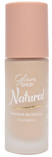 Glam SHOP - Natural Foundation - Naturalny podkład do twarzy - 25 ml 
