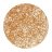 Glam SHOP - Ultra Pearl - Eye Shadow - Refill  - Srebrna Brzoskwinia