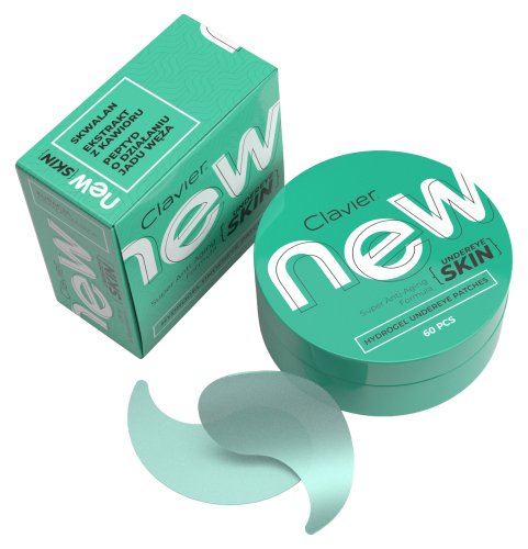 Clavier - Hydrogel Undereye Patches - Liftingująco-wygładzające żelowe płatki pod oczy - 60 szt.