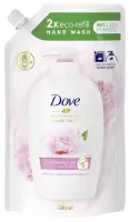 Dove - Moisturizing Hand Wash - Renewing Care - Liquid Soap - Peony and Rose Oil - Refill - 500 ml