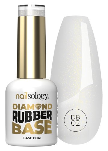 Clavier - Nailsology - Diamond Rubber Base - Lakier podkładowy pod lakier hybrydowy - 8 ml - DB02