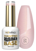 Clavier - Nailsology - Diamond Rubber Base - Lakier podkładowy pod lakier hybrydowy - 8 ml - DB04 - DB04