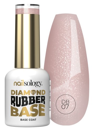 Clavier - Nailsology - Diamond Rubber Base - Lakier podkładowy pod lakier hybrydowy - 8 ml - DB07