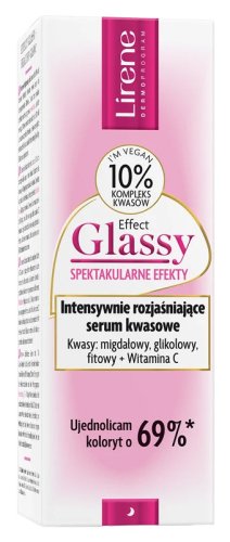 Lirene - Effect Glassy - Intensive Brightening Acid Serum - 30 ml
