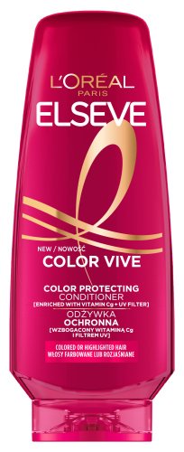 L'Oréal - ELSEVE - COLOR-VIVE - Ochronna odżywka do włosów farbowanych lub z pasemkami - 200 ml