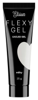 Elisium - UV/LED GEL - FLEXYGEL - Żel do stylizacji paznokci - 25 g - MILKY - MILKY