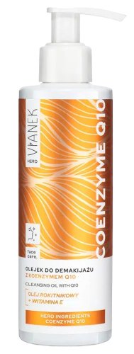 VIANEK - Hero - Face Care - Coenzyme Q10 Cleansing Oil - Olejek do demakijażu z koenzymem Q10 - 195 ml