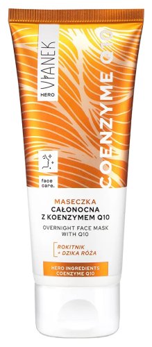 VIANEK - Hero - Face Care - Coenzyme Q10 Overnight Face Mask - Maseczka całonocna z koenzymem Q10 - 75 ml