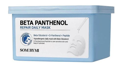 SOME BY MI - Beta Panthenol Repair Daily Mask - Regenerujący zestaw masek w płachcie - 30 szt