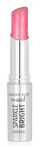 Golden Rose - Mood - Sparkle Bright Lipstick - Błyszcząca pomadka do ust - 3,3 g - 153 Pink Glitz