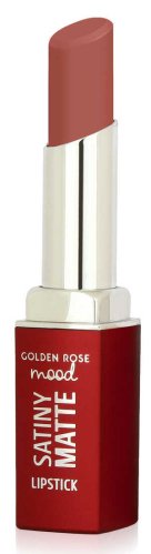 Golden Rose - Mood - Satiny Matte Lipstick - Matowa pomadka do ust - 3,5 g - 03 Nude Rose 