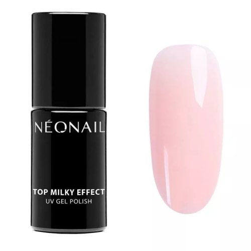 NeoNail - Top Milky Effect Blush - UV Gel Polish - Mleczny top hybrydowy do paznokci - 10259-7 - 7,2 ml