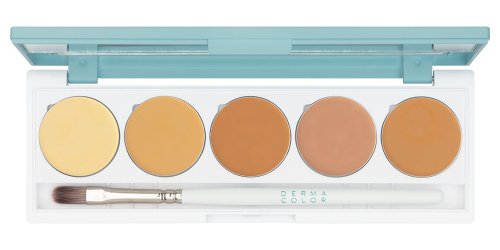 KRYOLAN - Dermacolor - CAMOUFLAGE CREME - Paletka 5 Kamuflaży - ART. 75015 - DQ3
