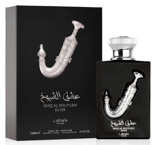 Lattafa - Ishq Al Shuyukh Silver - Eau De Parfum - Woda perfumowana Unisex - 100 ml