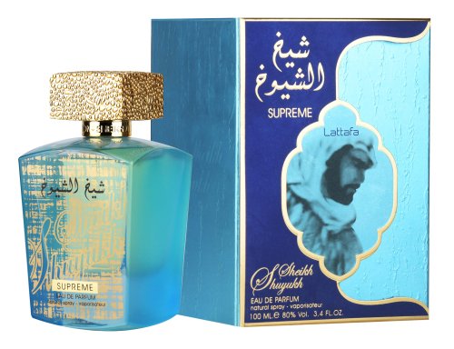 Lattafa - Sheikh Al Shuyukh - Supreme - Eau De Parfum - Woda perfumowana Unisex - 100 ml