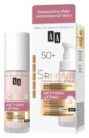 AA - 5 REPAIR - 50+ Active Lifting - Lifting and brightening face serum - Rose Glow - Day/Night - 30 ml