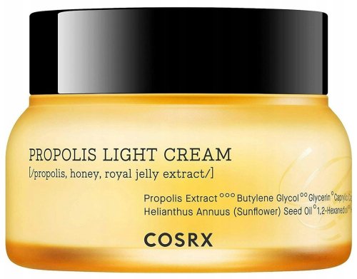 COSRX - Full Fit - Propolis Light Cream - Lekki krem do twarzy na bazie propolisu - 65 ml 