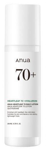 ANUA - Heartleaf 70+ Hyaluron - Daily Lotion - Moisturizing face lotion - 200 ml