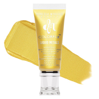 Danessa Myricks Beauty - Colorfix Liquid Metals - Waterproof Metallic Liquid Pigment - Wielofunkcyjny kosmetyk do makijażu oczu, ust i twarzy - 10 ml  - 24K - 24K