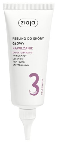 ZIAJA - Włosy roślinnie pielęgnujemy - Nawilżający peeling do skóry głowy - 100 ml