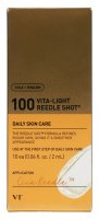 VT Cosmetics - Cica x Hyalon - 100 Vita-Light Reedle Shot - Microneedle Facial Booster with Vitamin C - 10 x 2 ml 