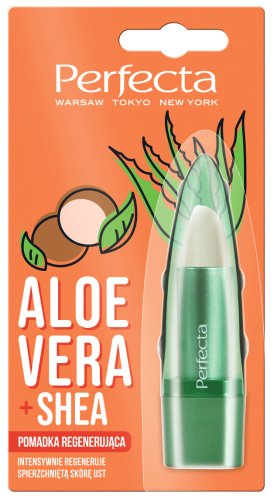 Perfecta - Aloe Vera + Shea - Regenerating Lip Balm - 5 g