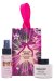 MAKEUP REVOLUTION - Mini Glow Heroes - Makeup Setting Duo - Zestaw prezentowy do makijażu twarzy - Rozświetlający utrwalacz 30 ml + Puder transparentny 10 g
