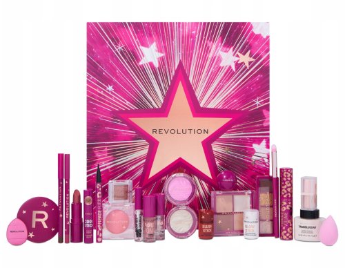 MAKEUP REVOLUTION - Magical Makeup Beauty Advent Calendar - Kalendarz adwentowy z kosmetykami do makijażu