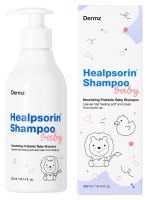 Dermz - Healpsorin - Shampoo Baby - Oczyszczający szampon dla dzieci oraz na podrażniona skórę głowy - 300 ml