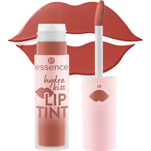 Essence - Hydra Kiss - Lip Tint - Lekki tint do ust o świetlistym wykończeniu - 4 ml  - 01 Blushing Nude 