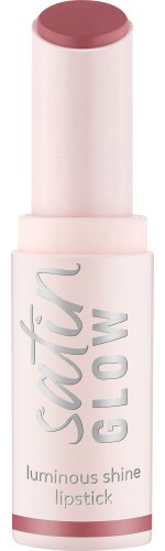 Essence - Satin Glow - Luminous Shine Lipstick - Lśniąca pomadka do ust - 3,5 g  - 03 Rose And Shine 