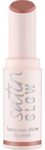 Essence - Satin Glow - Luminous Shine Lipstick - Lśniąca pomadka do ust - 3,5 g  - 01 Whole Latte Love 