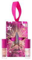 MAKEUP REVOLUTION - Pout Bomb Lip Gloss Duo - Zestaw prezentowy 2 błyszczyków do ust - Nude Pink 1,4 ml + Glaze Clear 1,4 ml
