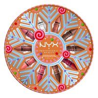 NYX Professional Makeup - Holiday Sneak Peak - Butter Gloss Lip Vault - Set of 10 Creamy Lip Glosses - 10 x 8 ml 