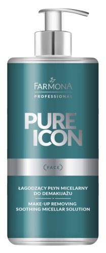 Farmona Professional - Pure Icon - Make-Up Removing Soothing Micellar Solution - Łagodzący płyn do demakijażu - 500 ml