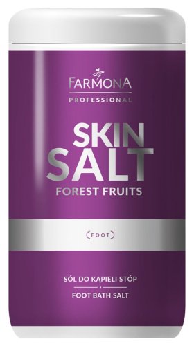 Farmona Professional - Skin Salt - Forest Fruit - Foot Bath Salt - Sól do kąpieli stóp - Owoce Leśne - 1400 g