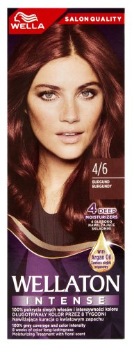 WELLA - WELLATON - INTENSE - Farba do włosów - 4/6 BURGUND
